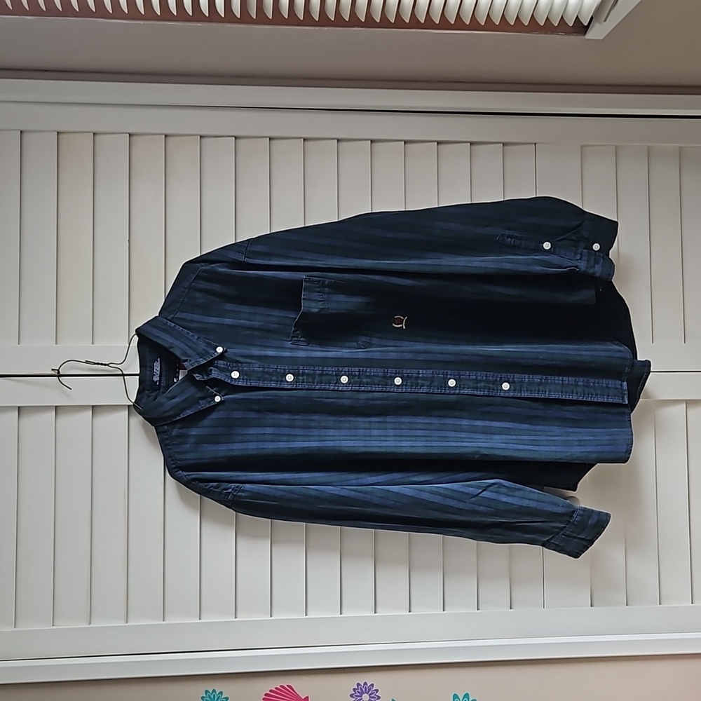 Tommy Hilfiger button down long sleeve size L
